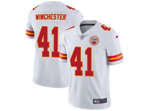 Limited Men's James Winchester Kansas City Chiefs Nike Vapor Untouchable Jersey - White