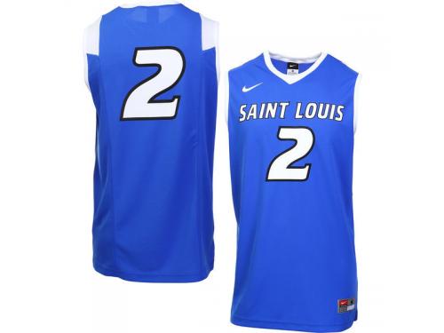 Men Saint Louis Billikens #2 Nike Replica Jersey C Royal Blue
