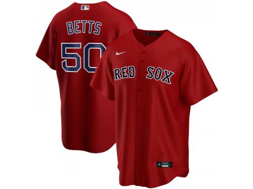 Men's Boston Red Sox Mookie Betts Nike Red Alternate 2020 Player Jersey