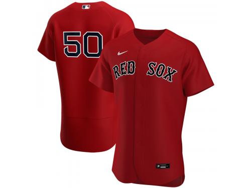 Men's Boston Red Sox Mookie Betts Nike Red Alternate 2020 Player Team Jersey