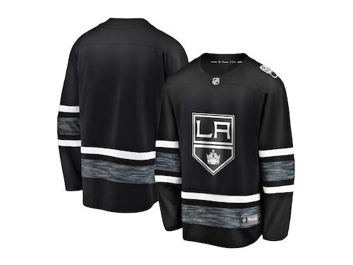 Men's Los Angeles Kings Blank Adidas Black Authentic 2019 All-Star NHL Jersey