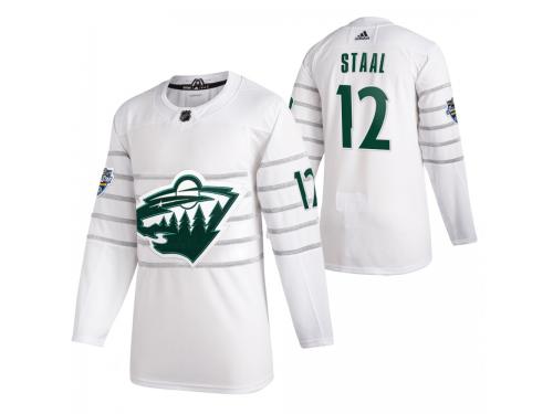 Minnesota Wild #12 Eric Staal 2020 NHL All-Star Game White Jersey Men's