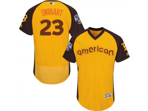 MLB Boston Red Sox #23 Blake Swihart Men Majestic 2016 All-Star Authentic Flexbase Collection Jersey