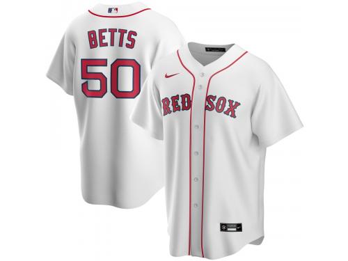 Youth Boston Red Sox Mookie Betts Nike White Home 2020 Player Jersey