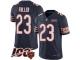#23 Limited Kyle Fuller Navy Blue Football Home Men's Jersey Chicago Bears 100th Season