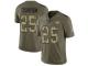 #25 Limited Darwin Thompson Olive Camo Football Youth Jersey Kansas City Chiefs 2017 Salute to Service