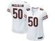 #50 Shea McClellin Chicago Bears Road Jersey _ Nike Women's White NFL Game