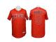 Angels #5 Albert Pujols Authentic 3D Fashion Red Jersey