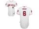 David Freese Los Angeles Angels of Anaheim Majestic Home 6300 Player Authentic Jersey - White