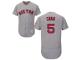 Grey Allen Craig Men #5 Majestic MLB Boston Red Sox Flexbase Collection Jersey