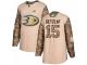 Men Adidas Anaheim Ducks #15 Ryan Getzlaf Camo Veterans Day Practice NHL Jersey