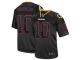 Men NFL Washington Redskins #10 Robert Griffin III Throwback Lights Out Black Reebok Premier Jersey