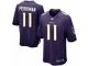 Men Nike Baltimore Ravens #11 Breshad Perriman Game Purple Team Color NFL Jersey