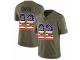 Men Nike Baltimore Ravens #22 Jimmy Smith Limited Olive/USA Flag Salute to Service NFL Jersey
