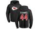 Men Nike Dorian O'Daniel Black Name & Number Logo - NFL Kansas City Chiefs #44 Pullover Hoodie