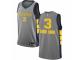 Men Nike Memphis Grizzlies #3 Shareef Abdur-Rahim Gray NBA Jersey - City Edition