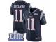 Men Nike New England Patriots #11 Julian Edelman Navy Blue Team Color Vapor Untouchable Limited Player Super Bowl LIII Bound NFL Jersey