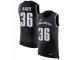 Men Nike Philadelphia Eagles #36 Jay Ajayi Black Rush Player Name & Number Tank Top NFL Jersey