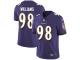 Men's Limited Brandon Williams #98 Nike Purple Home Jersey - NFL Baltimore Ravens Vapor Untouchable