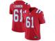 Men's Limited Marcus Cannon #61 Nike Red Alternate Jersey - NFL New England Patriots Vapor Untouchable