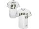 Men's Los Angeles Angels of Anaheim Mike Trout Majestic White Fashion 2016 Memorial Day Flex Base Jersey