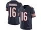 Men's Nike Chicago Bears #16 Pat O'Donnell Limited Navy Blue Rush NFL Jersey