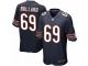 Men's Nike Chicago Bears #69 Jonathan Bullard Game Navy Blue Team Color NFL Jersey
