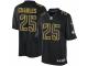Men's Nike Kansas City Chiefs #25 Jamaal Charles Limited Black Impact NFL Jersey