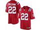 Men's Nike New England Patriots #22 Justin Coleman Limited Red Alternate NFL Jersey