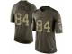 Men's Nike Washington Redskins #84 Niles Paul Limited Green Salute to Service NFL Jersey