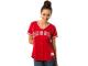 Mike Trout Los Angeles Angels of Anaheim Majestic Women's 2015 Cool Base Jersey - Red