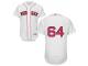 MLB Boston Red Sox #64 Bryce Brentz Men White Authentic Flexbase Collection Jersey