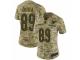 Women Nike Chicago Bears #89 Mike Ditka Limited Camo 2018 Salute to Service NFL Jersey