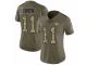 Women Nike Kansas City Chiefs #11 Alex Smith Limited Olive/Camo 2017 Salute to Service NFL Jersey