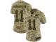 Women Nike Kansas City Chiefs #11 Demarcus Robinson Limited Camo 2018 Salute to Service NFL Jersey