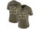 Women Nike Kansas City Chiefs #99 Rakeem Nunez-Roches Limited Olive/Camo 2017 Salute to Service NFL Jersey