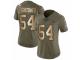 Women Nike New England Patriots #54 Donta Hightower Limited Olive/Gold 2017 Salute to Service NFL Jersey