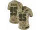 Women Nike New England Patriots #95 Derek Rivers Limited Camo 2018 Salute to Service NFL Jersey