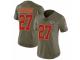 Women's Nike Kansas City Chiefs #27 Kareem Hunt Limited Olive 2017 Salute to Service NFL Jersey