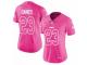 Youth Girl Nike Kansas City Chiefs #23 Phillip Gaines Limited Pink Rush Fashion NFL Jersey