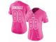 Youth Girl Nike Kansas City Chiefs #88 Tony Gonzalez Limited Pink Rush Fashion NFL Jersey