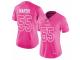 Youth Girl Nike New England Patriots #55 Cassius Marsh Limited Pink Rush Fashion NFL Jersey