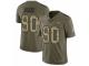 Youth Nike Washington Redskins #90 Ziggy Hood Limited Olive/Camo 2017 Salute to Service NFL Jersey